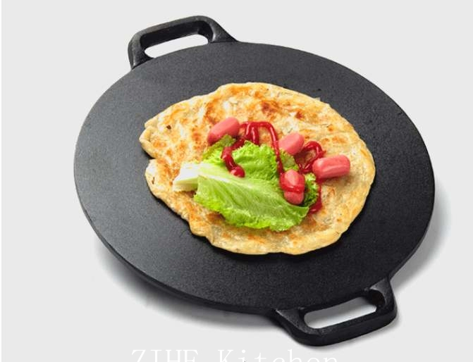 Thickened Panfried Meat Board Barbecue Board Coarse Grain Pancake Pan