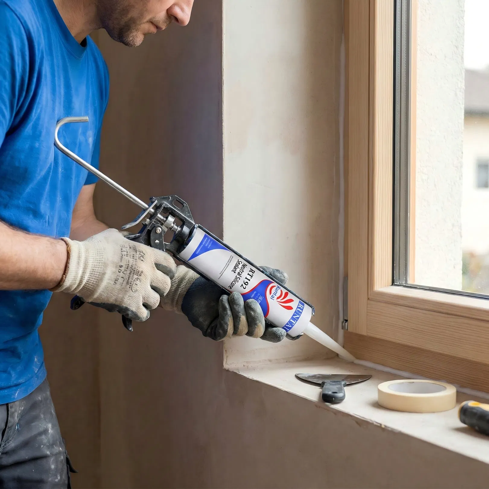 Durable Multi-Use Silicone Sealant for All Household Needs