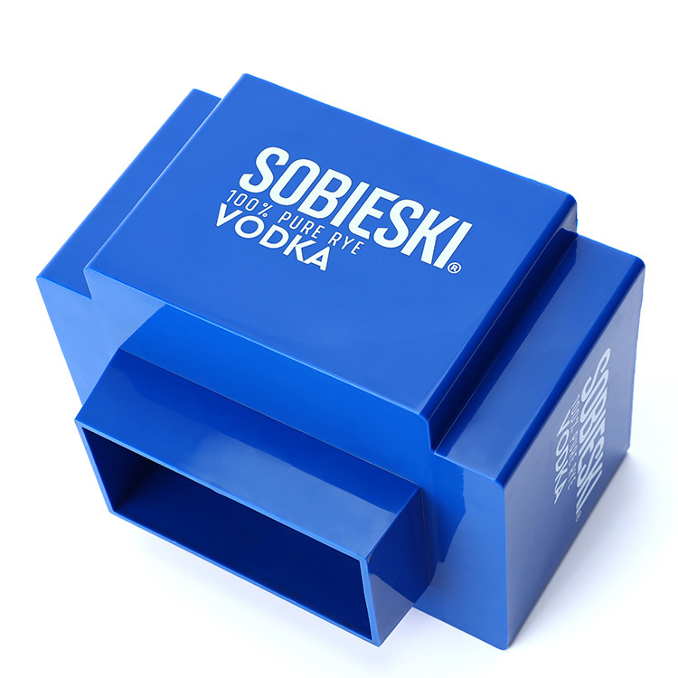 Square Bar Caddy Custom Green Color Napkin Caddy