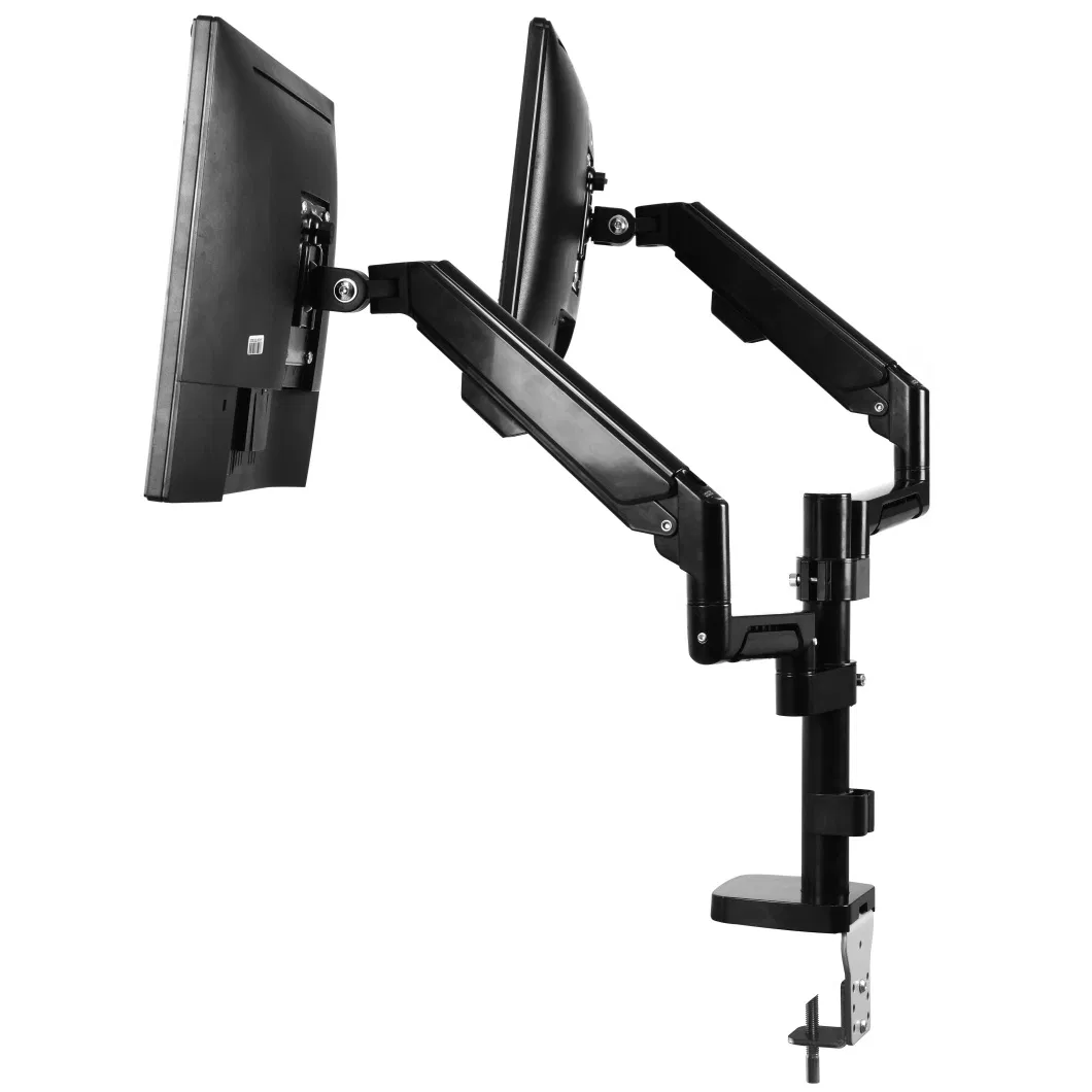 Кронштейн для монитора WS-ZL200-B, черный, алюминиевый