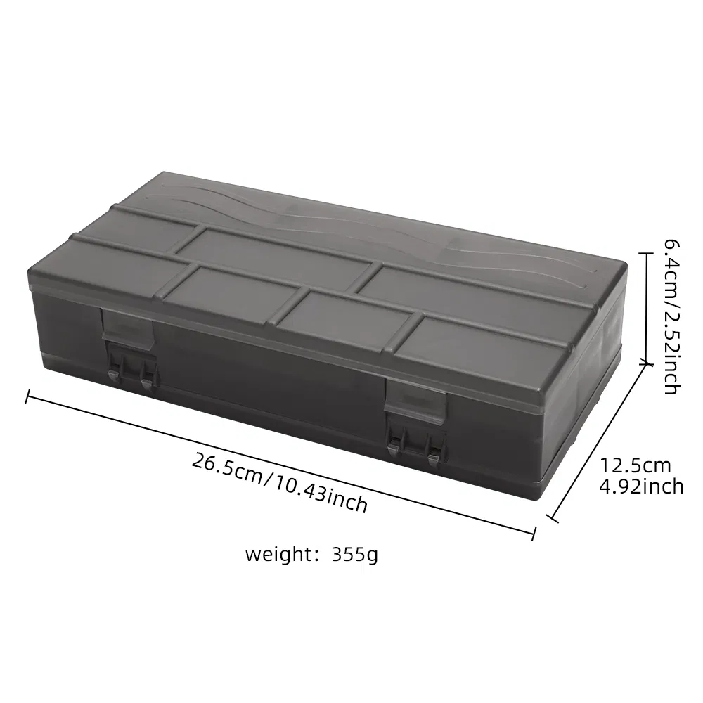 Hairdresser Stylist Double Sided Barber Tools Hair Clipper Storage Box Limit Comb Storage Box