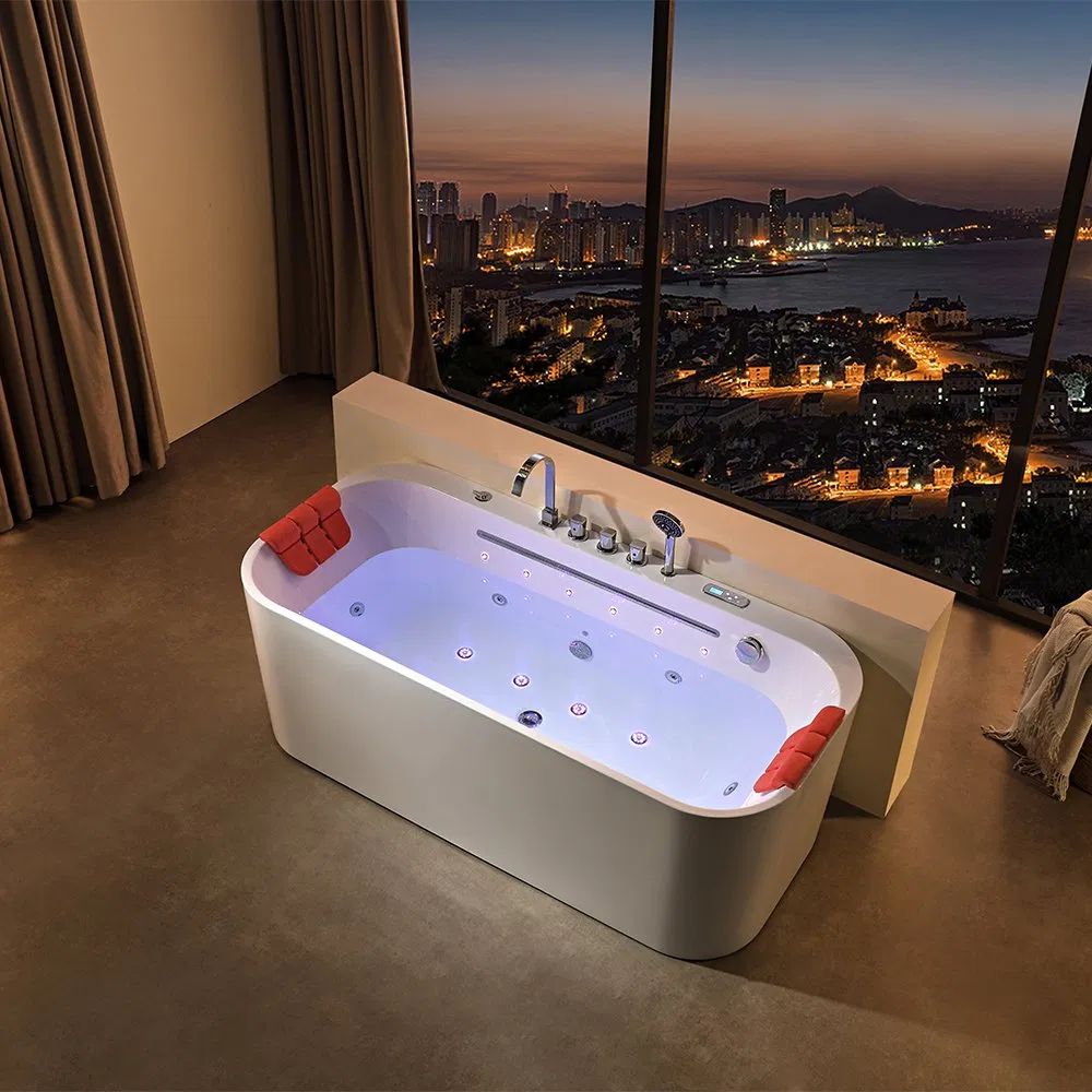 Акриловая ванна для спа с гидромассажем и поддержанием температуры