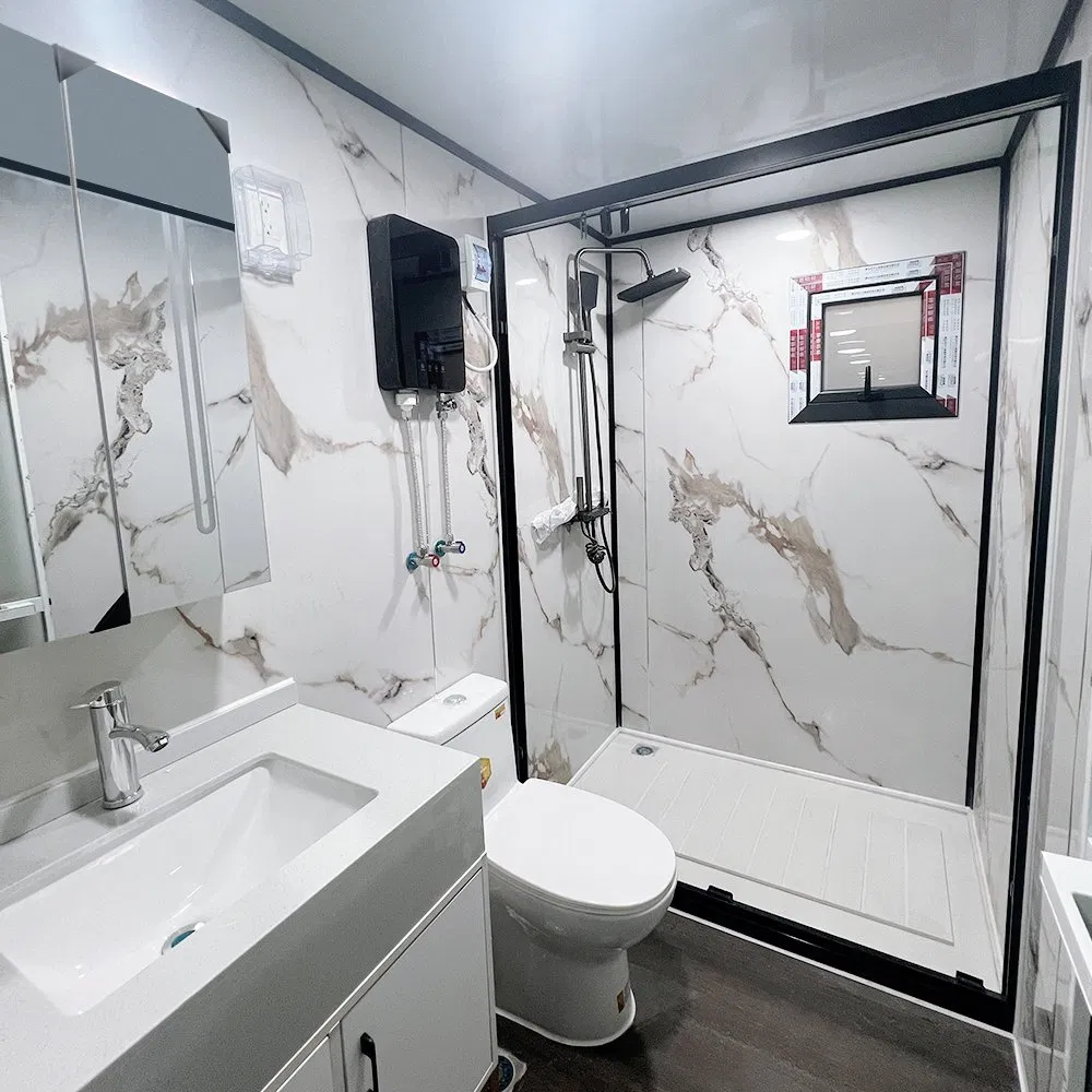 Prefab House Recyclable Container Office with Aluminum Composite Panels LEED Compliant Foldable House Portable House