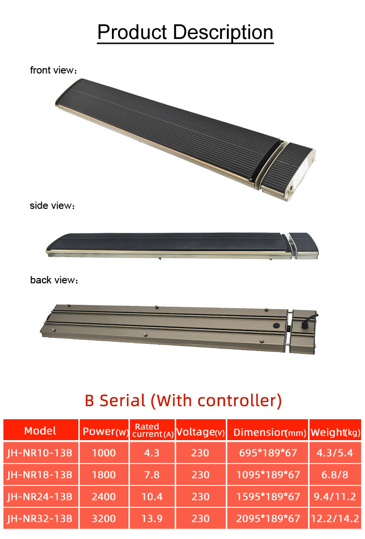 Infrared Heating Industrial Heater Outdoor