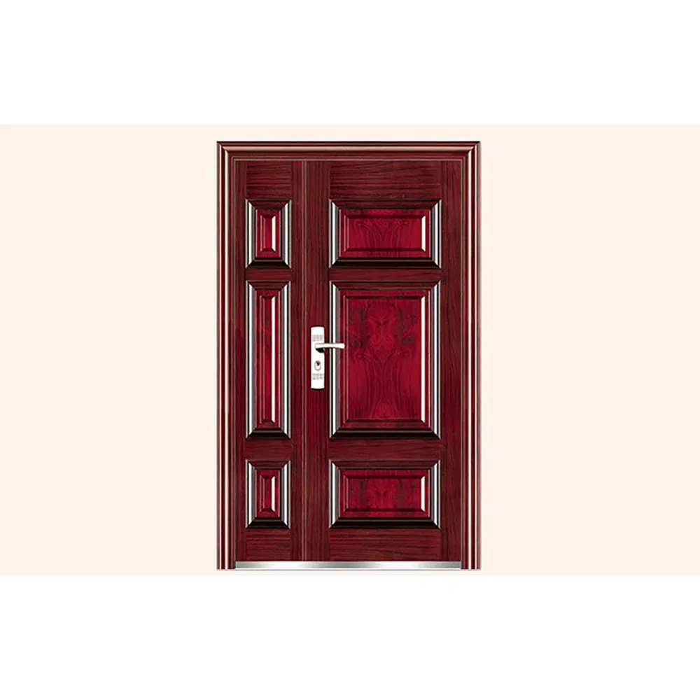Industrial Exterior Interior Fire Resitant Entrance PVC Laminated Fire Rated Wood Fire Rated Wooden Sold Wood Door
