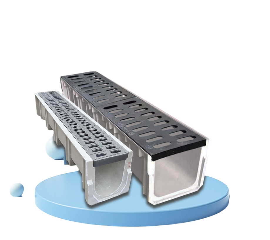 Roadway Precast Linear Rainwater Drain Channel Trench