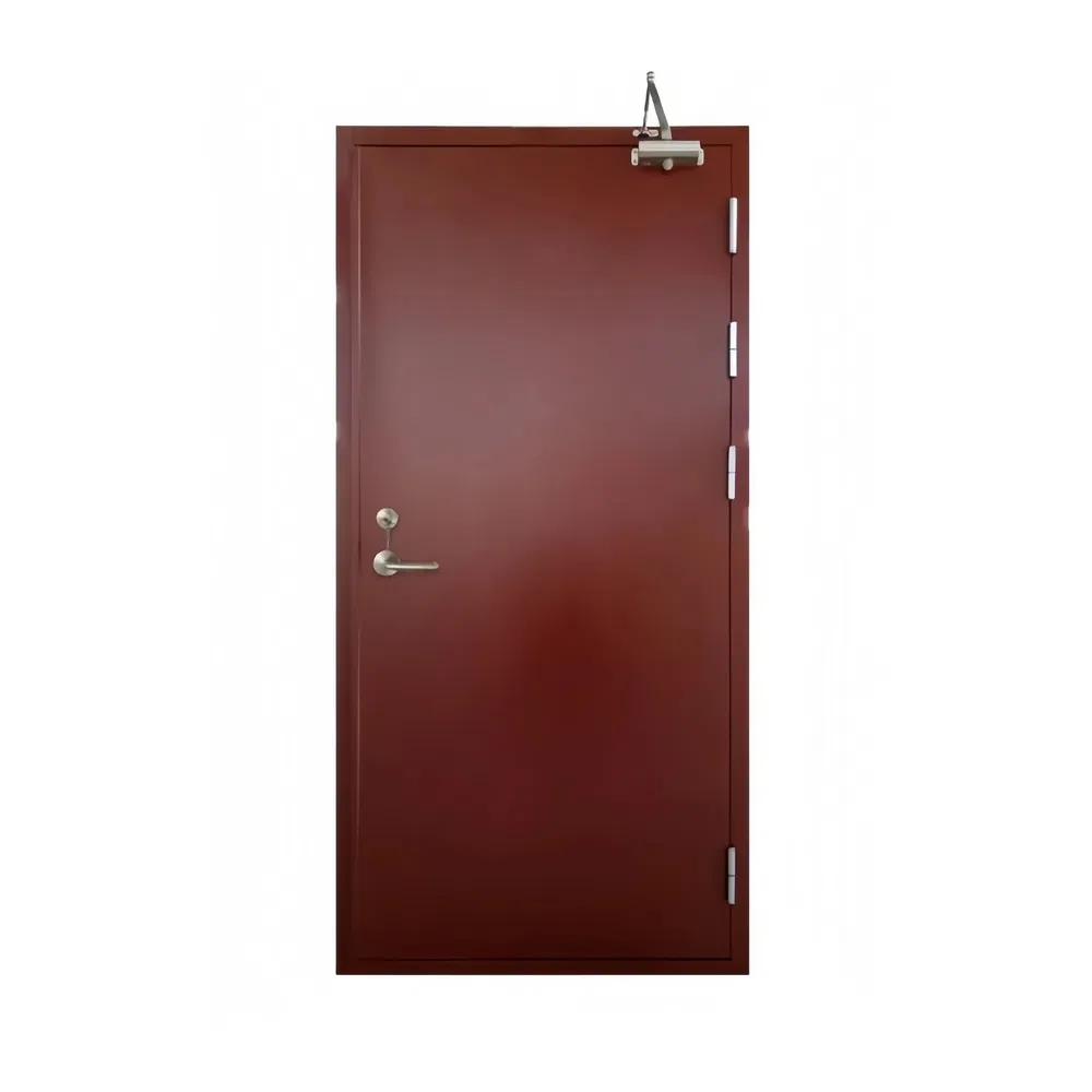 Excellent Anti-Theft Performance Steel Fire Rated Entry Door for Public Buildings