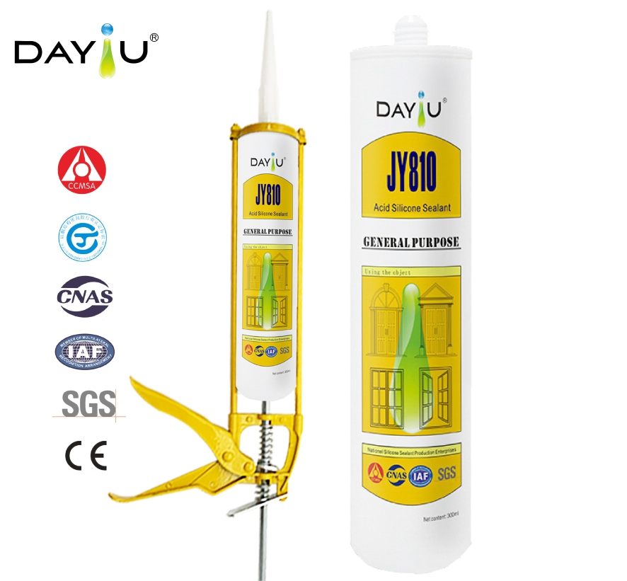 Specially Designed Sealing Wall Joints Resistance to Extreme Temperatures Acetic Silicone Sealant