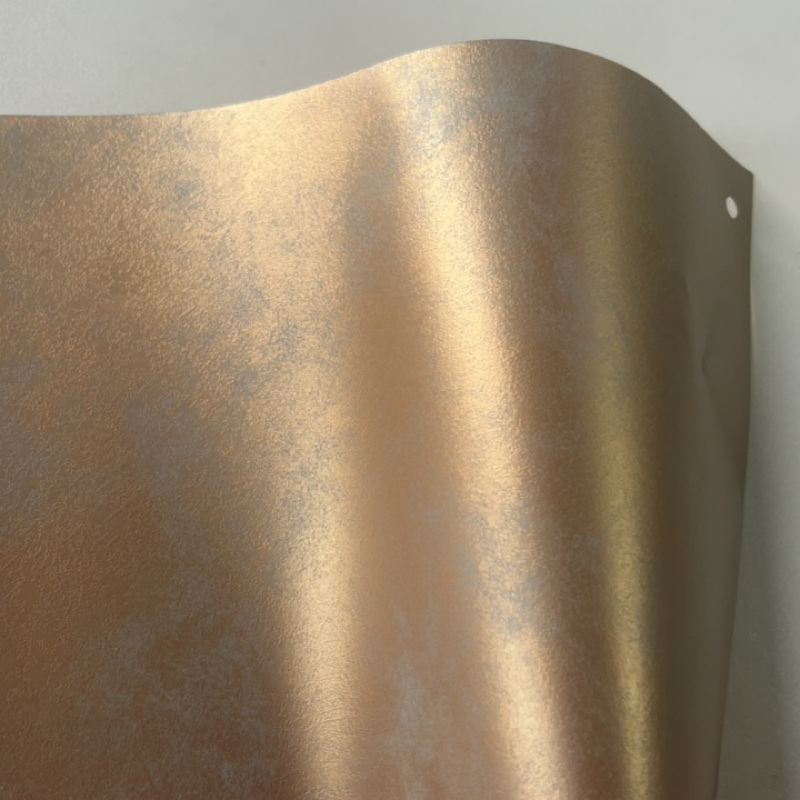 Champagne Gold PVC Furniture Decorative Sticker Film