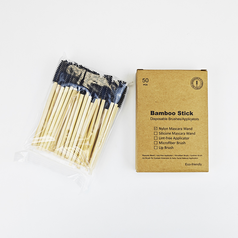 Bamboo Stick Eco-Friendly Disposable Mascara Wand