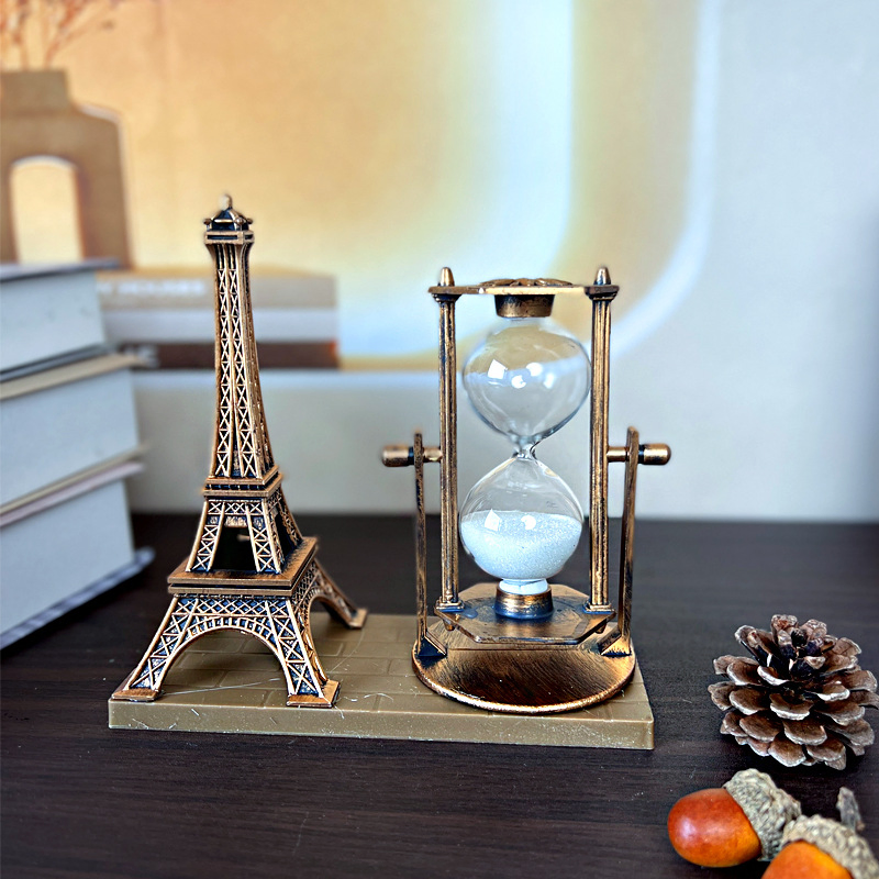 Creative Student Gift Vintage Ferris Rotation Hourglass Ornament Home Decoration Pendulumpieces of Crafts