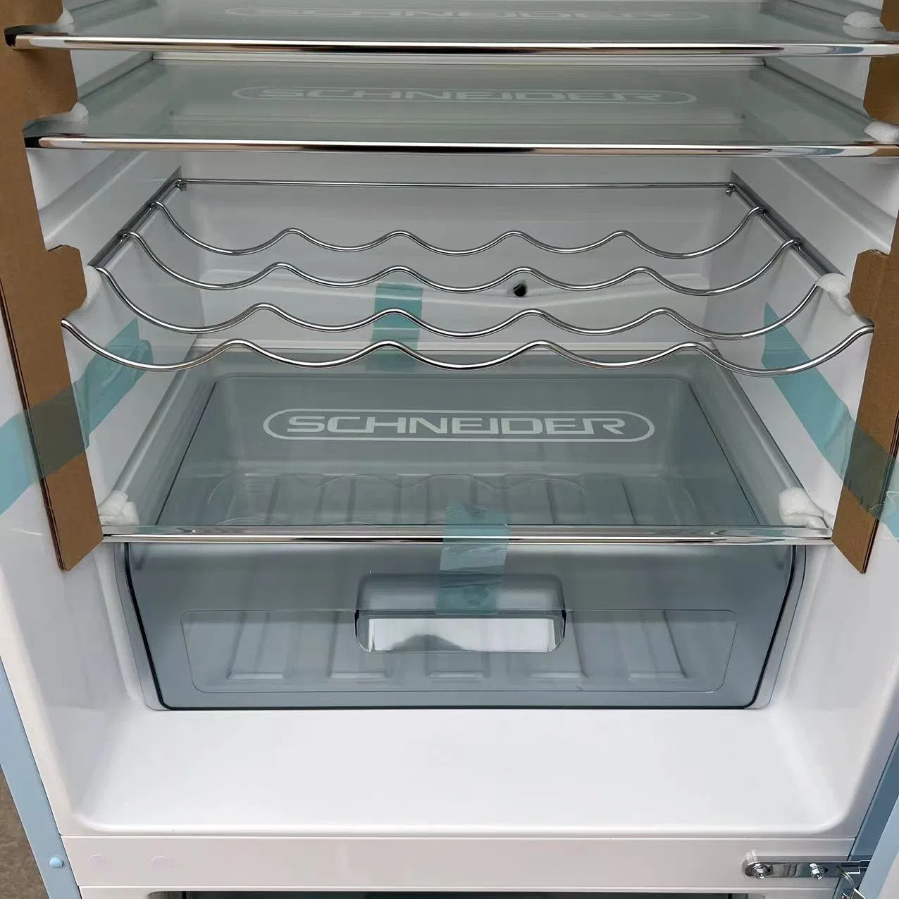 Cooling Fridge Household Top-Freezer Double Door Fridges Refrigerator for Homes