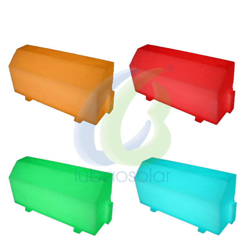 Road Safety Traffic Guidance Public Area Outdoor Luminous Durable LED Curbstone