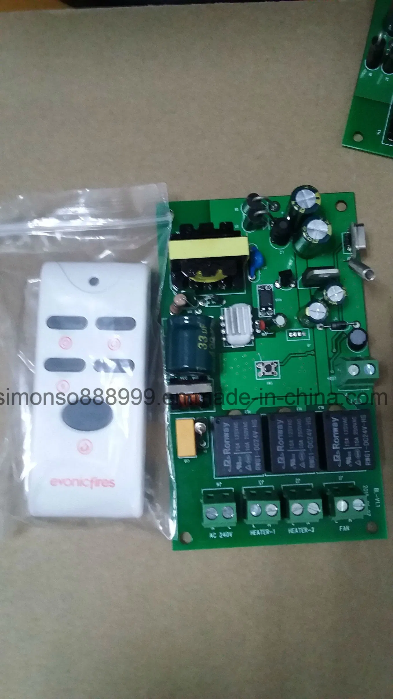 Professional Radio Frequency Fireplace Remote