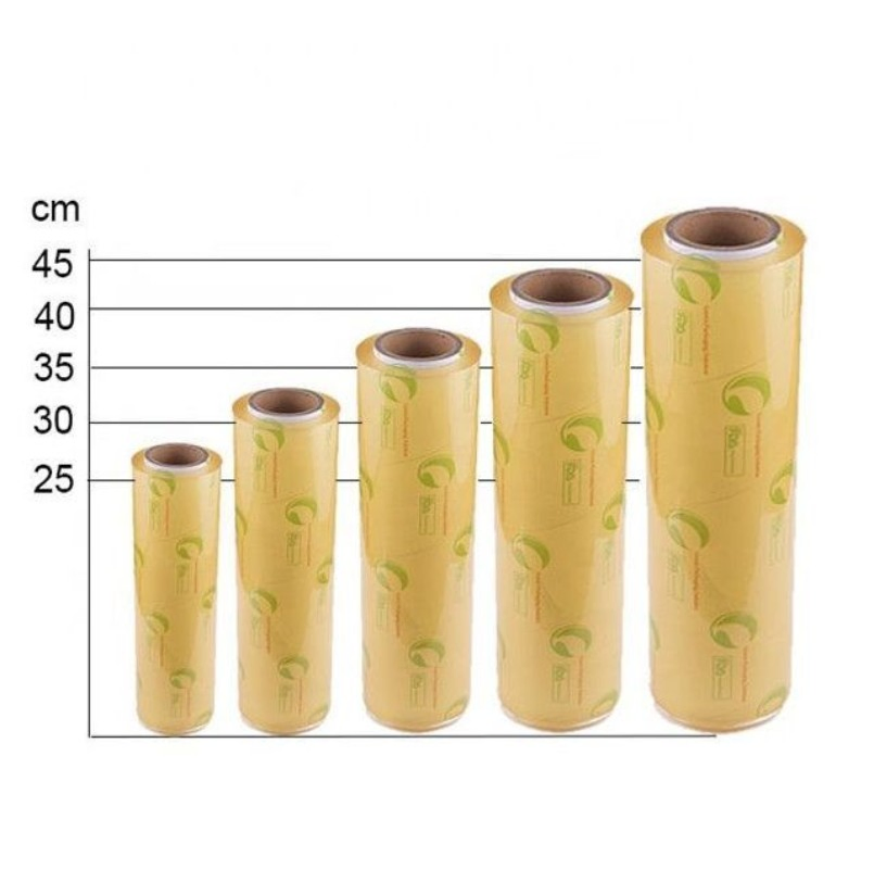 Transparent High Quality Stretch Film Jumbo Roll PVC Cling Film