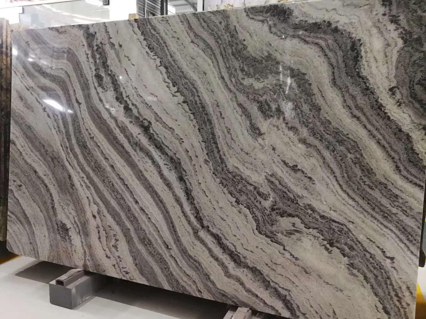 Мраморная плитка Butterfly Grey, 600x600 мм