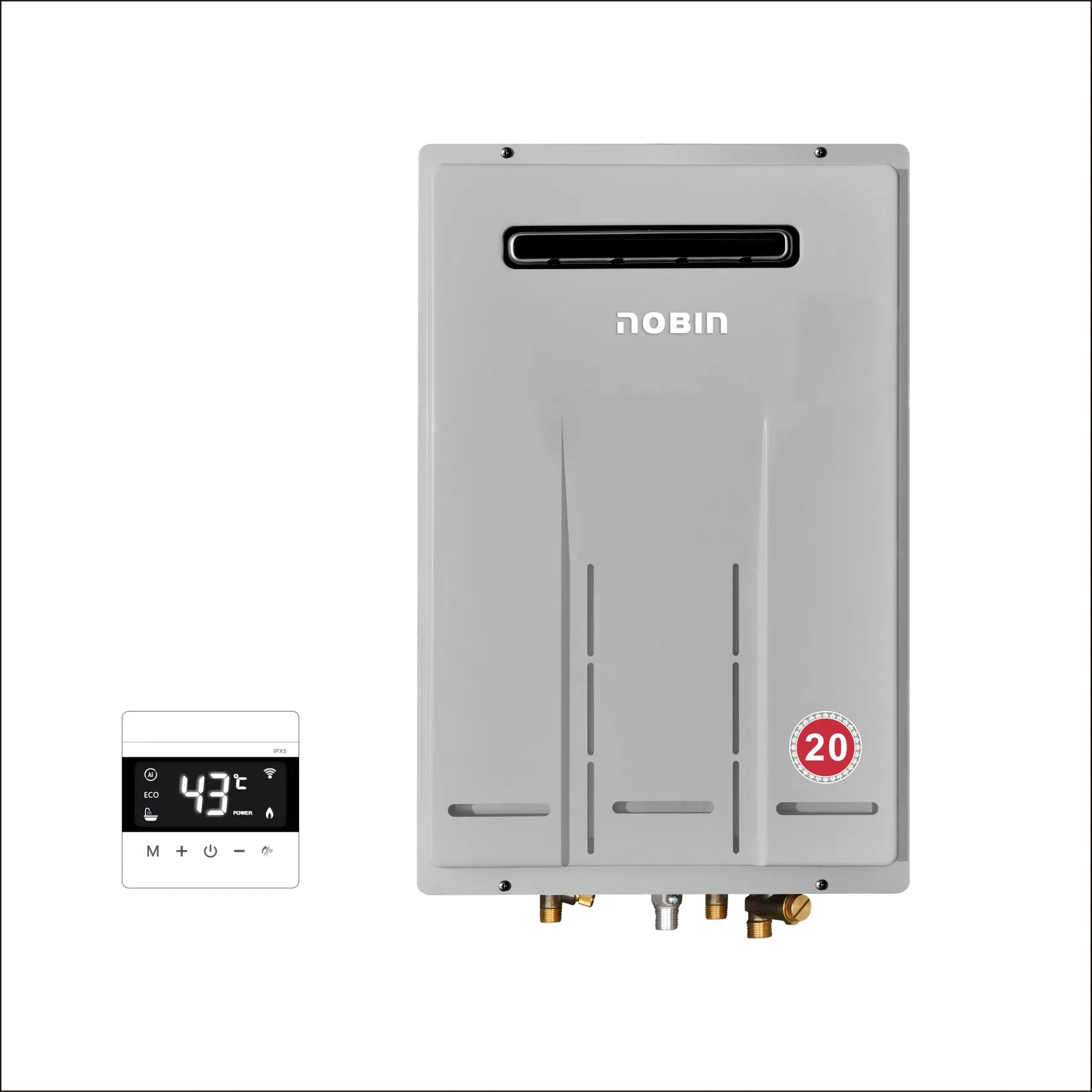 Have Pump Gas Water Heater: 20L/Min Hot Water and 38kw Gas Consumption