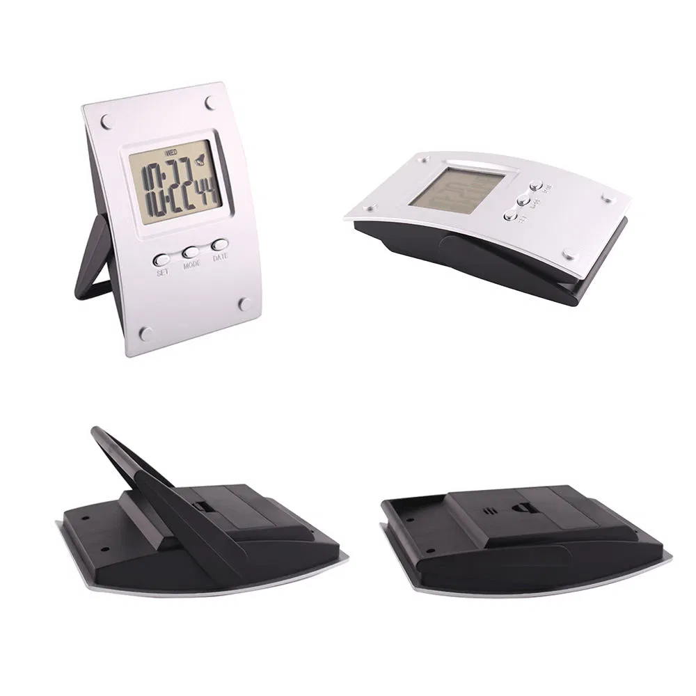 Cheap Small Electronic LCD Bike Mini Car Clock with Date Display 268