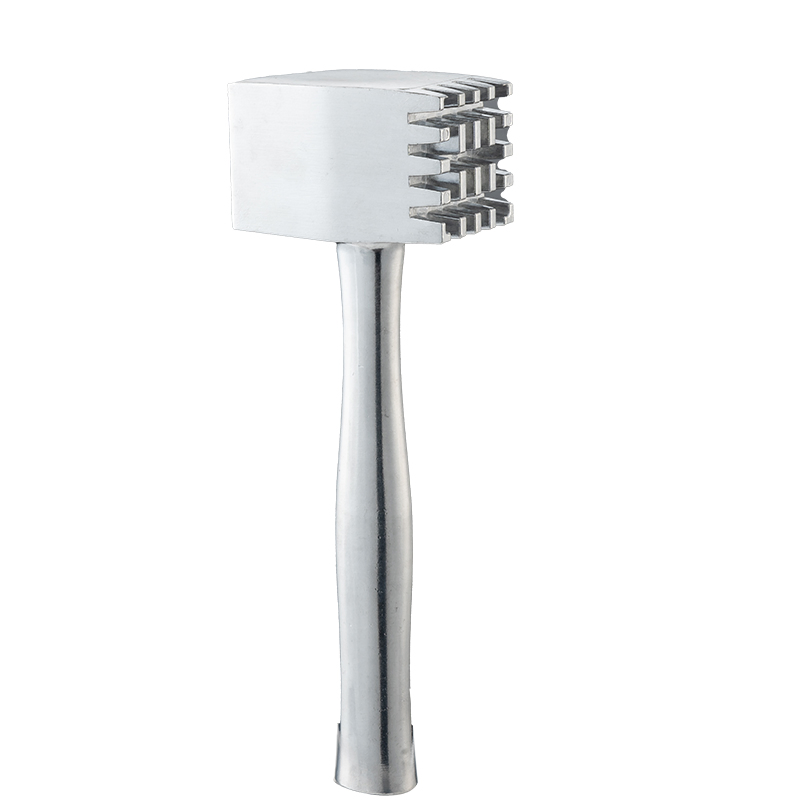 Meat Tenderizer Aluminium Mallet Dual-Sided - Tenderizer Tool Kitchen Pounder - Double Size Meat Hammer for Tenderizing Ice Steak & Chicken Safe Beater