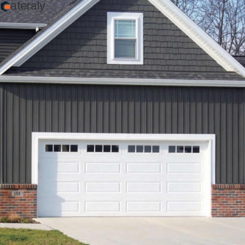 Factory Wholesale Materials New Arrivals Wall Switch Price Mirror Garage Doors Gatage Gate Sectional Garage Doors Steel Door Aluminum Alloy Door