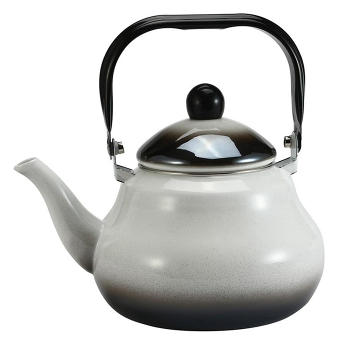 Colorful Hot Water Kettle for Home Kitchen Decor No Whistling with Handle