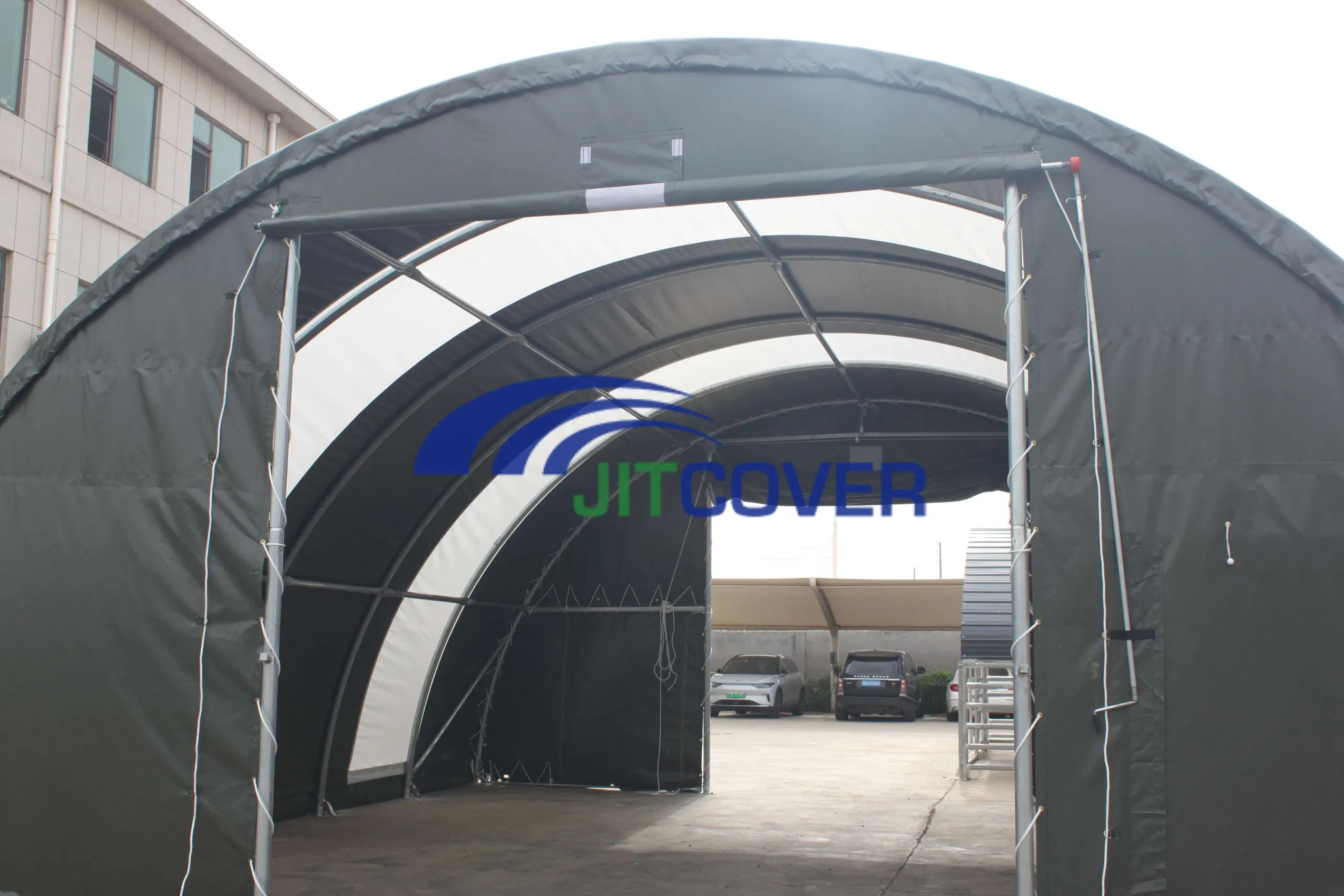 9.15m Storage Tent with New Door (JIT-303315)