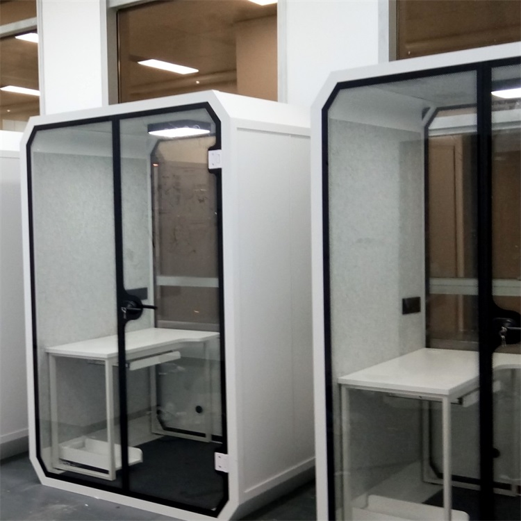 Movable Acoustic Booth Work Office Pods Cabin Meeting Soundproof Recording Booth Silence Booth