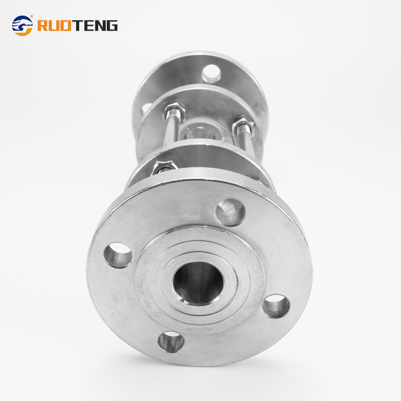 [Ruoteng] Food Grade Tubular Stainless Steel Sanitary Sight Glass with Flange End