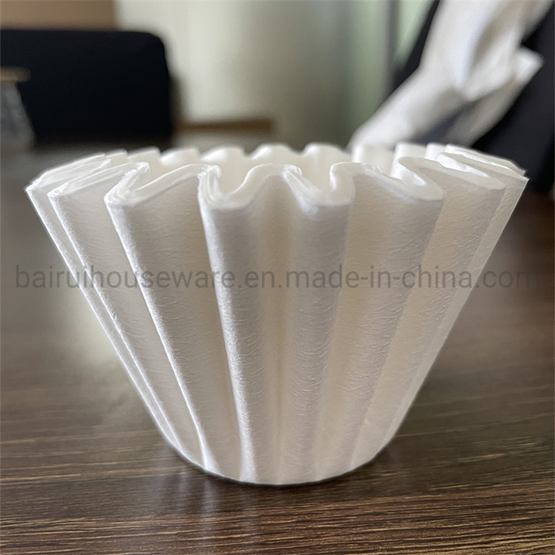 Coffee Filter Paper Natural Unbleached Coffee Basket Filter