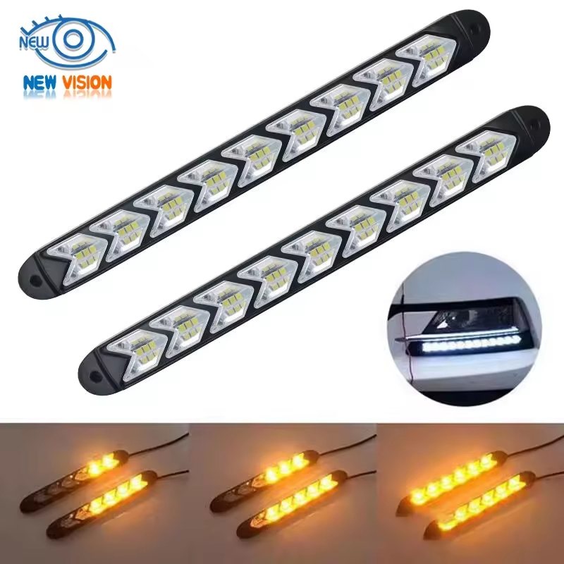 Светодиодные поворотники со стрелкой и дневными ходовыми огнями