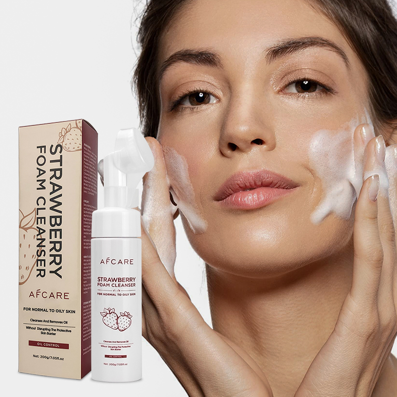Natural Organic Korean Face Wash Cleansing Mousse Pore Moisture Oil Control Foaming Facial Cleanser