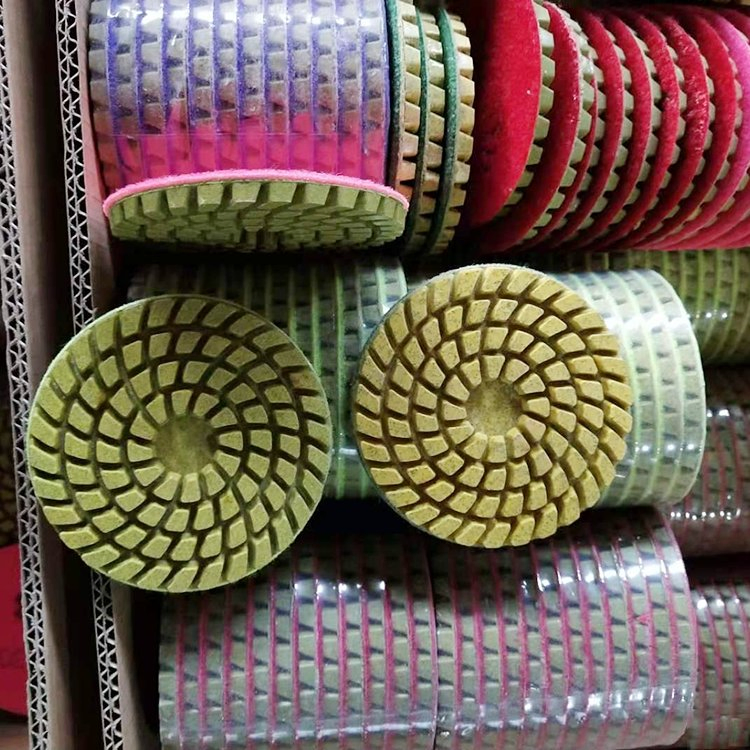 Diamond Polishing Pads High Efficiency/Long Life/No Staining Diamond Wet Polishing Pads for Granite Cement Concrete Floor Grinder Polisher
