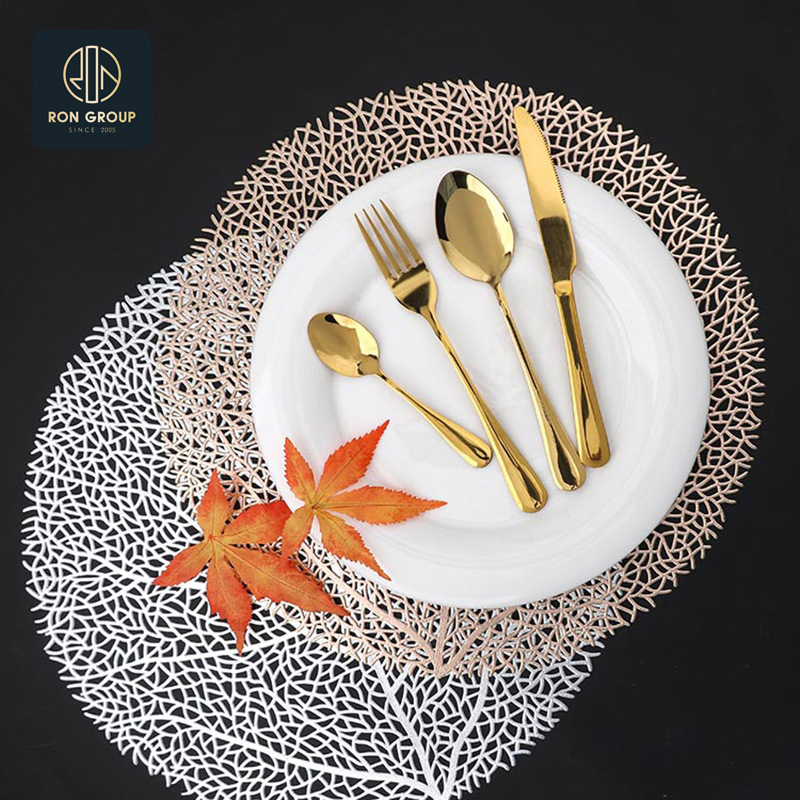 Wholesale Irregular Shape Dining Table Mats Heat Resistant Placemat for Restaurant