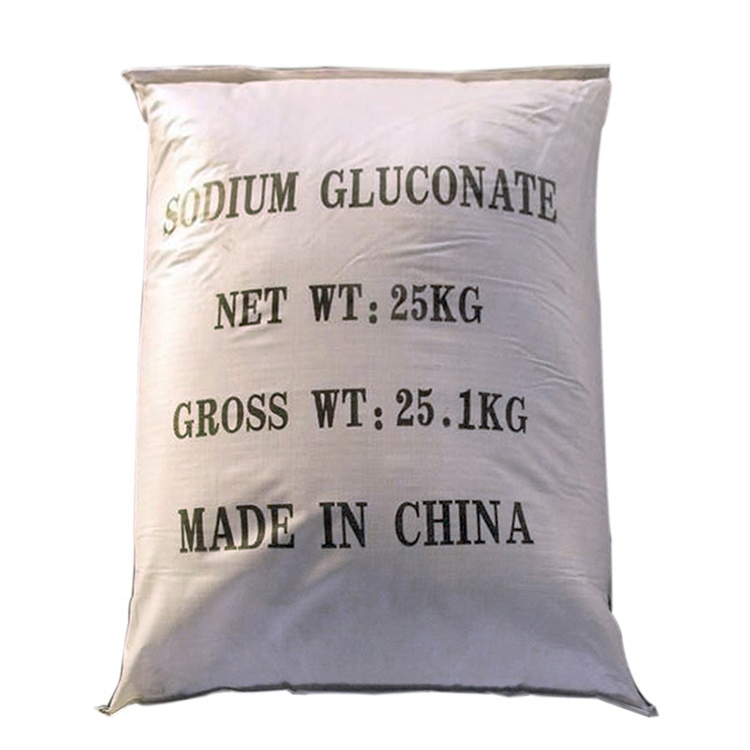 Concrete Admixture Industrial Grade Sodium Gluconate Powder 98min