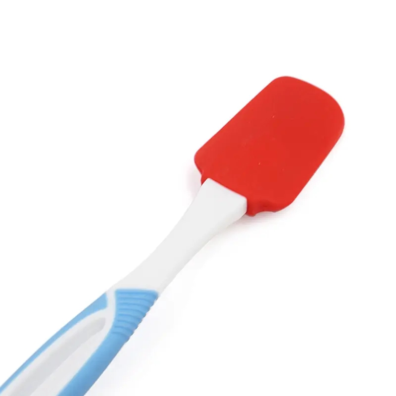 4 PCS Silicone Rubber Plastic Material Kitchen Spatula Set