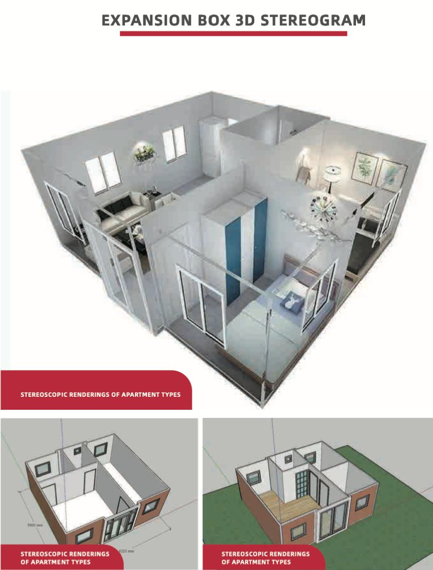 Temporary Modern CE Standard Detachable Prefabricated Home /Fast Assembly Steel Structure+Sandwich Panel Wellcamp Modular Prefab for Site Accommodation