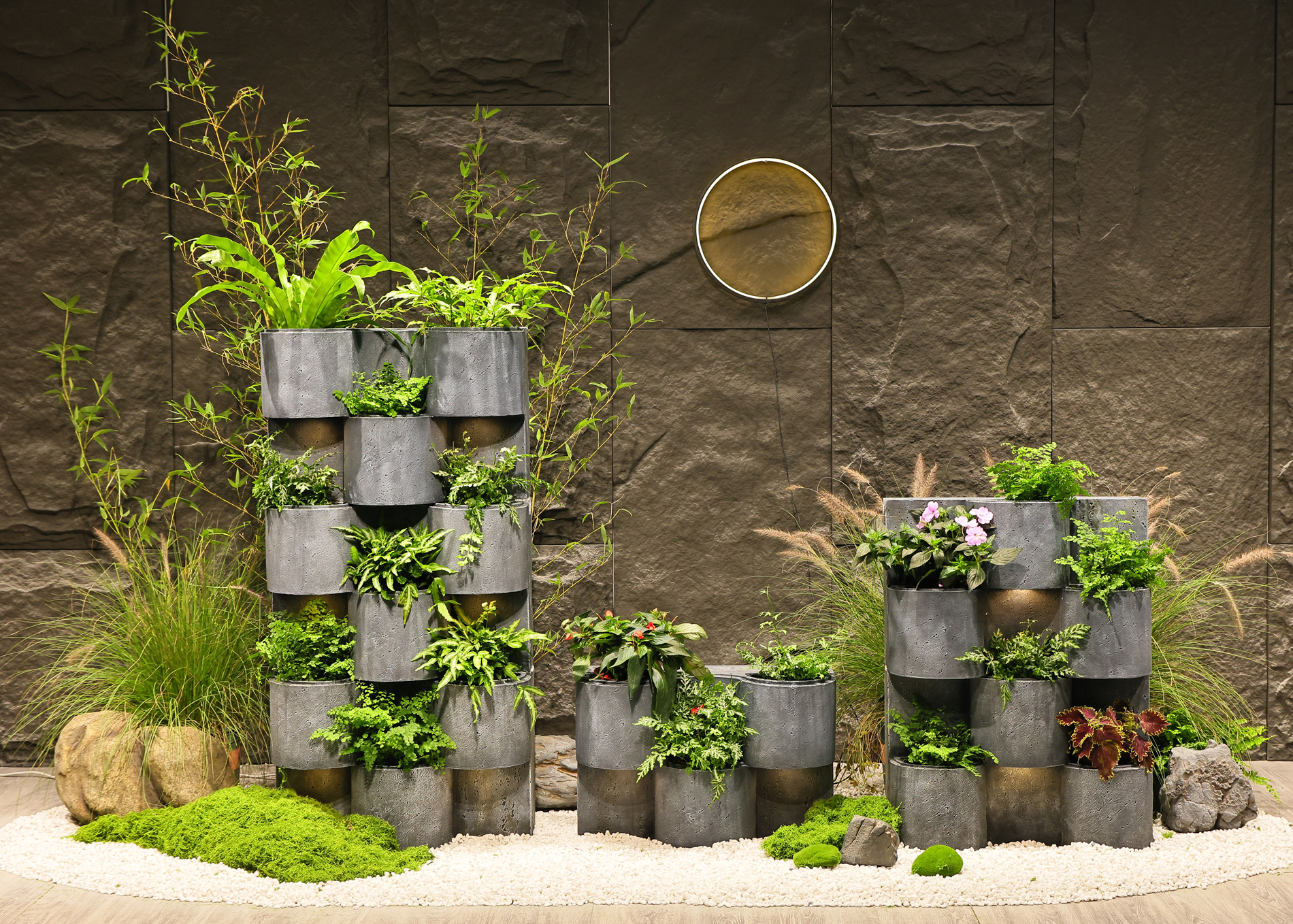 Горшок цветочный MGO для дома сада