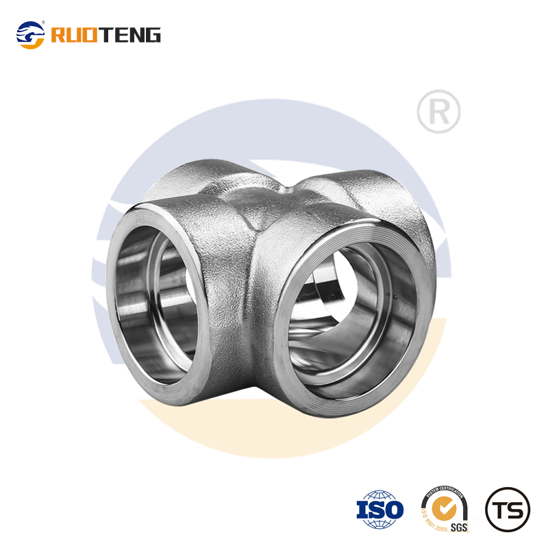 [Ruoteng] Class 3000 6000 9000 Stainless Steel 316L NPT Threaded Sw Cross
