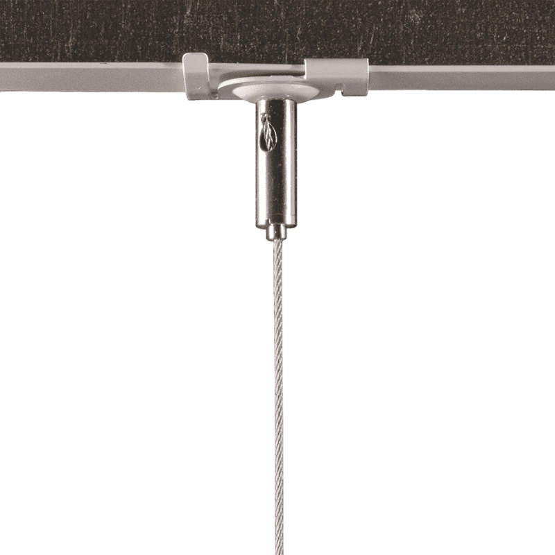 Ceiling Hangers That Will Attach to The T-Bar of a Grid Ceiling