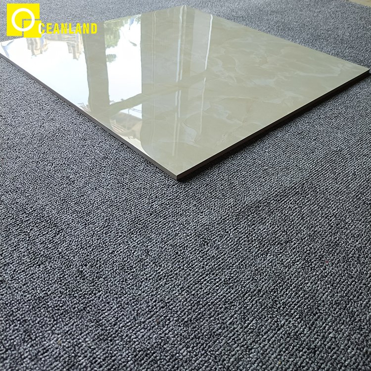China Factory Wooden Like 600X600 Full Polished Glazed Tile
