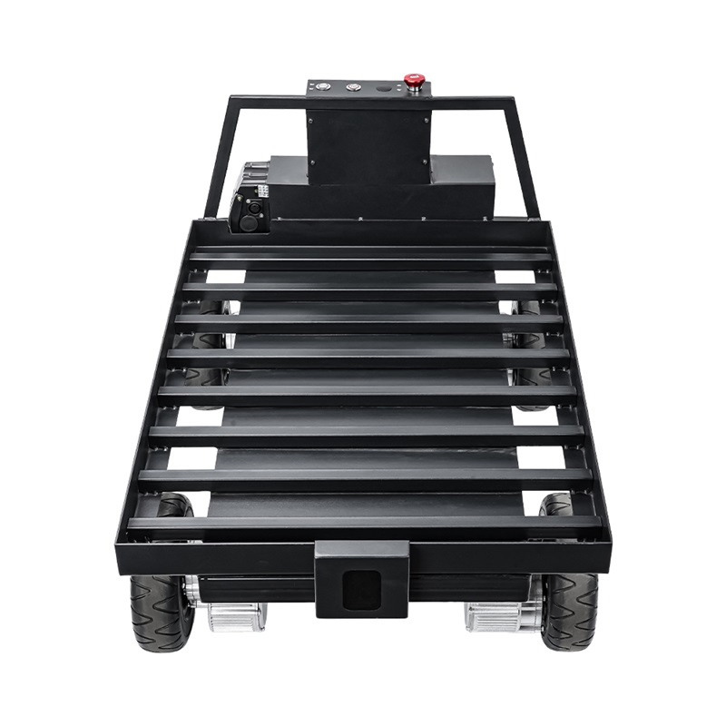 Indoor Robot Platform Automatic Following Transport Robot with Four-Wheel Differential Drive