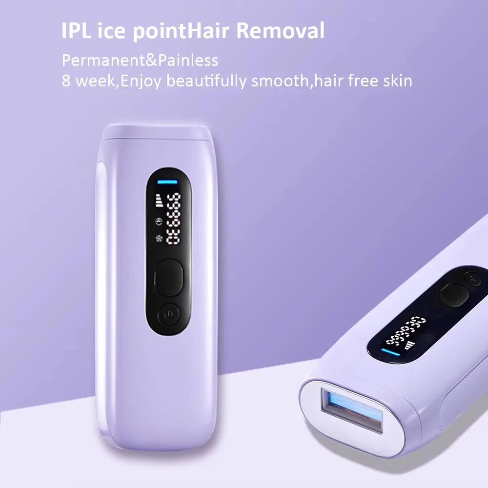 Portable Homeuse IPL Epilator IPL Hair Removal Device Ice Cooling Painless Hair Remover Epilator for Whole Body