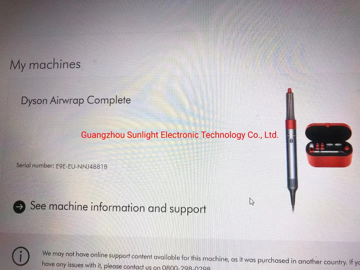 New Fashion Girl Hair Curler HS1 Complete with 8 Different Hair Style Air Blower