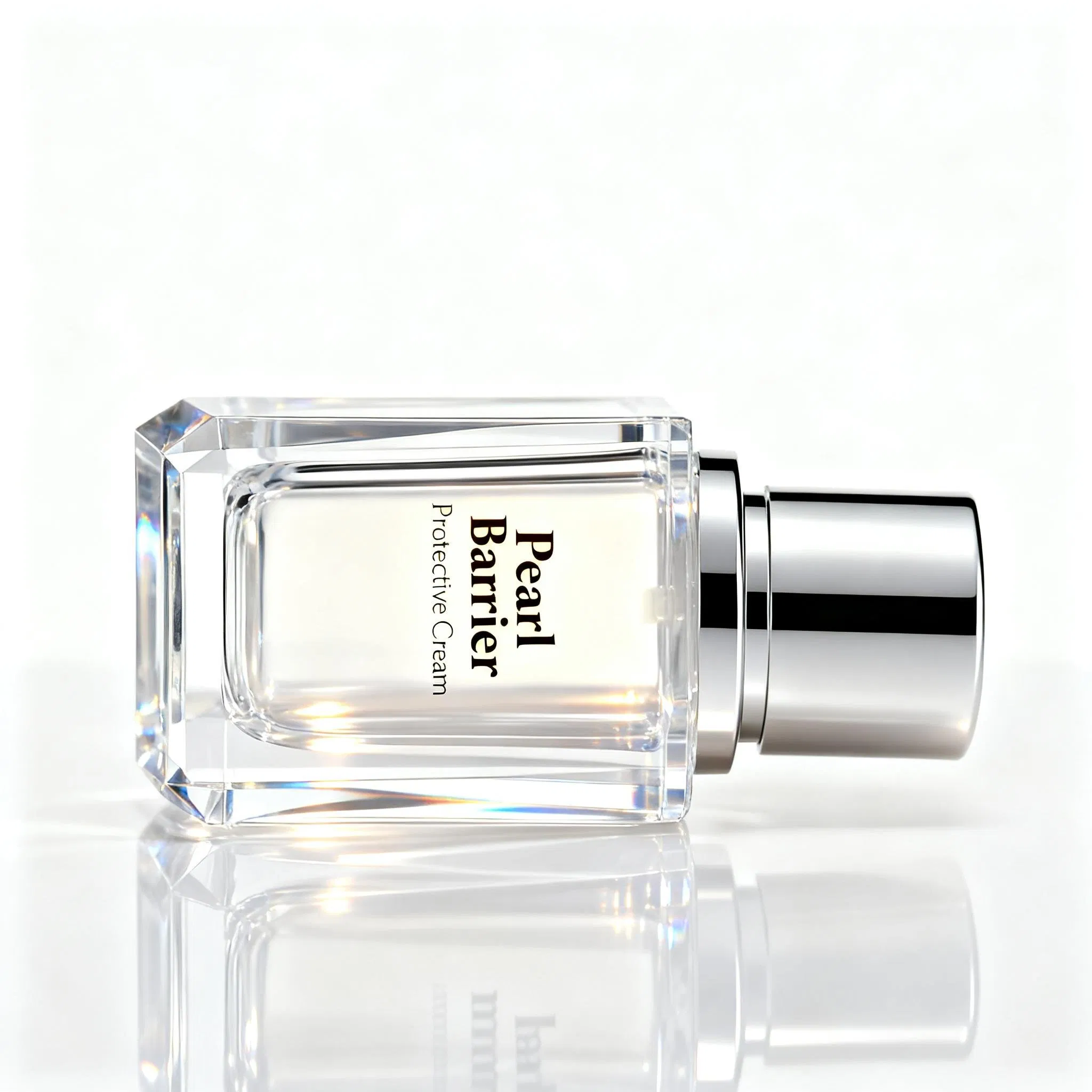 Nourishing Pollution Shield and Moisturizing Isolation Face Cream with Panthenol and Tremella Extract for Dry Skin Types