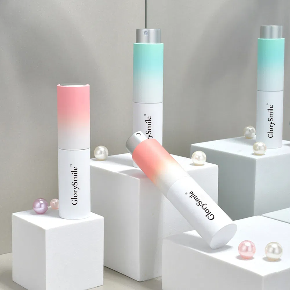 Mouth Spray Portable Peach Flavor Mouthwash Spray 8ml Travel Size Oral Spray for Bad Breath