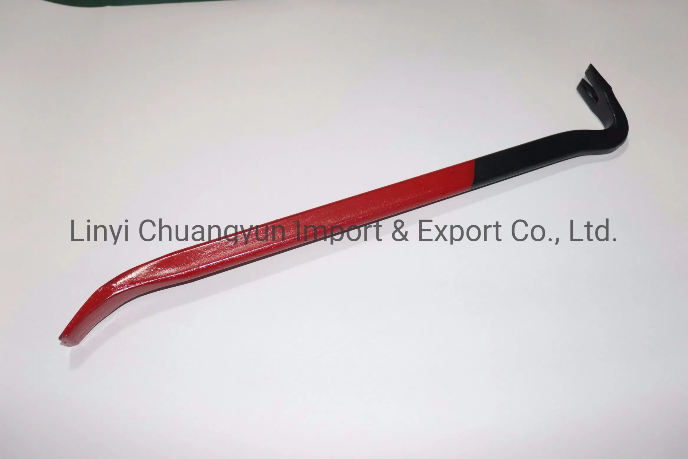 Drop-Forged Carbon Steel Flat Body Wrecking Pry Bar with Claw Nail Puller