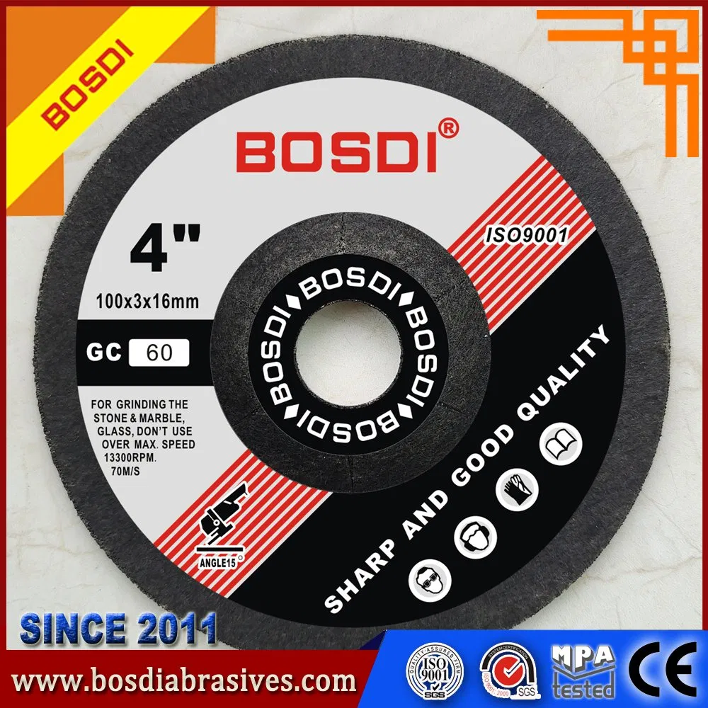 Gc Grinding Wheel 4"X1/8"X5/8" (100X3X16mm) Grinding Marble, Granite, Concrete, Cement, It Is Sharp Type.