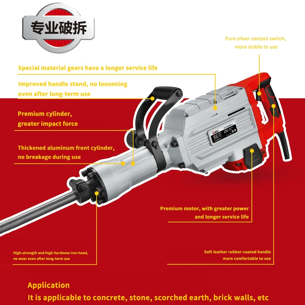 Отбойный молоток QY-8095NM 2800W