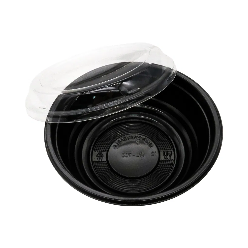 Eco Friendly Plastic Soup Barrels Disposable Microwave Safe Japanese Ramen Bowl