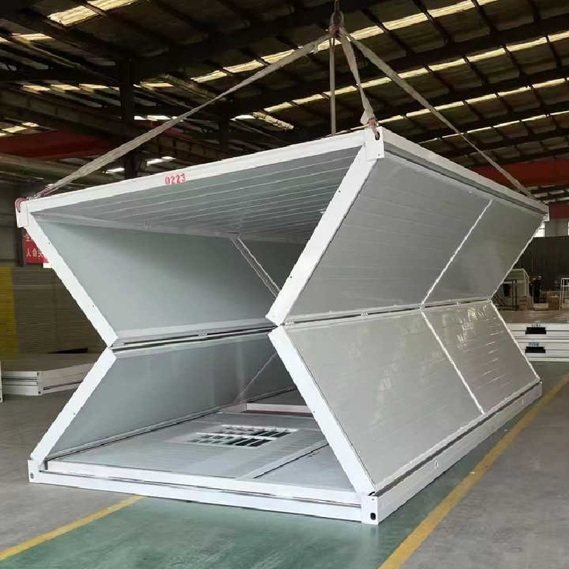 Folding Container House Popular Prefabricated Detachable New Cheap Mobile Homes for Fire and Earthquake Reconstruction Modular Prefabricated Container House